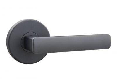 Easy To Install Black Door Handles, Available in Passage and Privacy Sets – 4155BLK