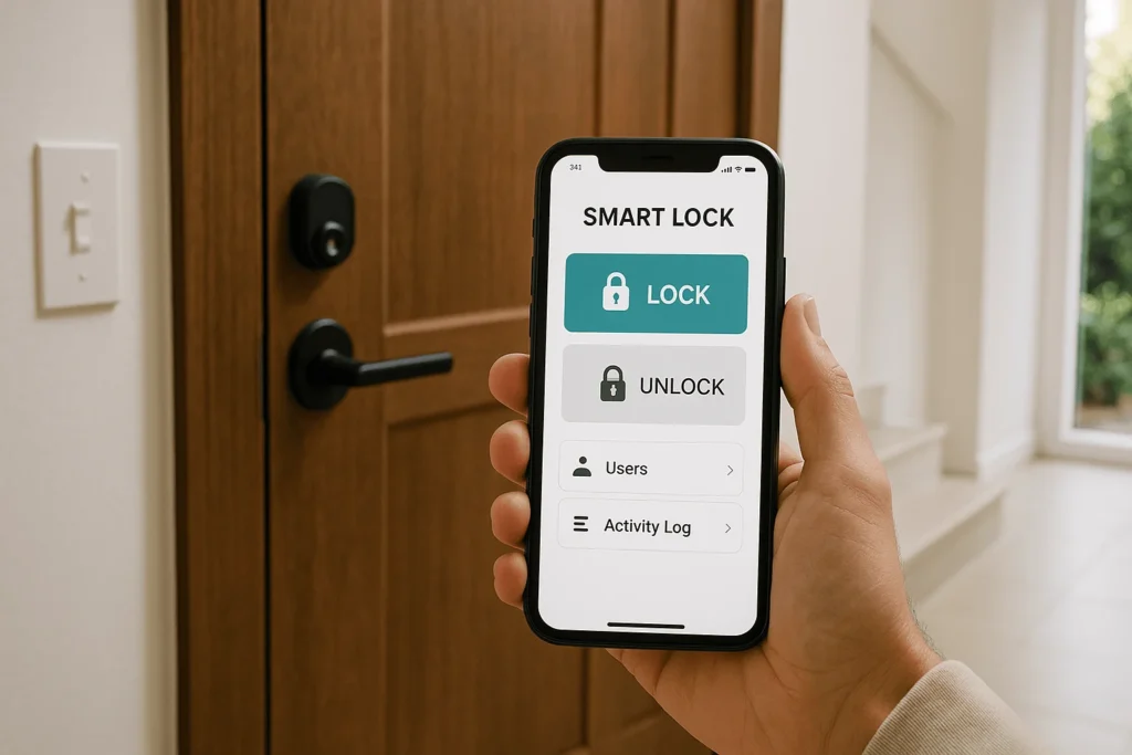 smart locks with voice
