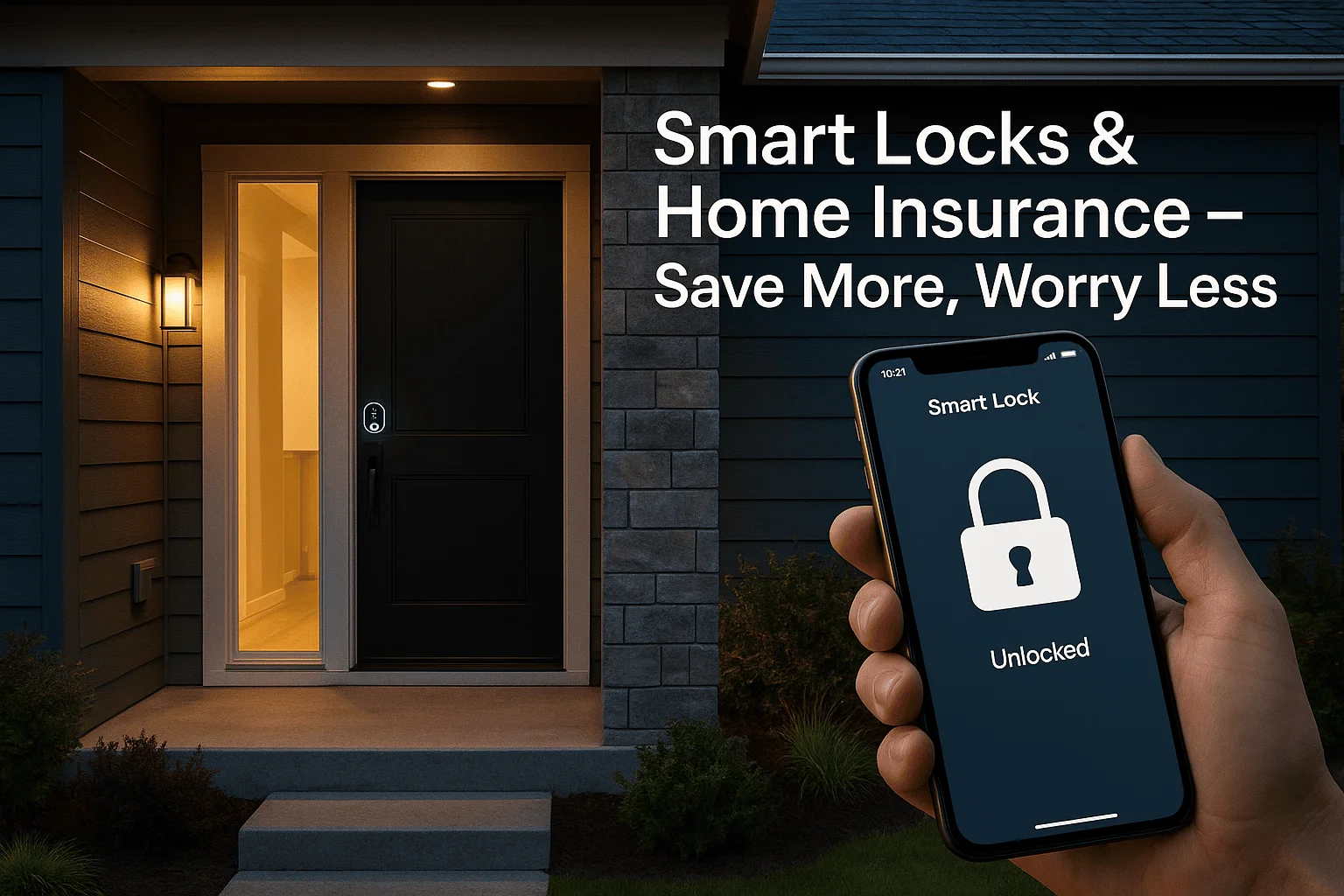 smart locks and home insurance