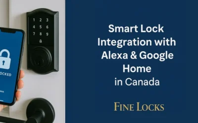 Smart Lock with Alexa and Google Home in Canada