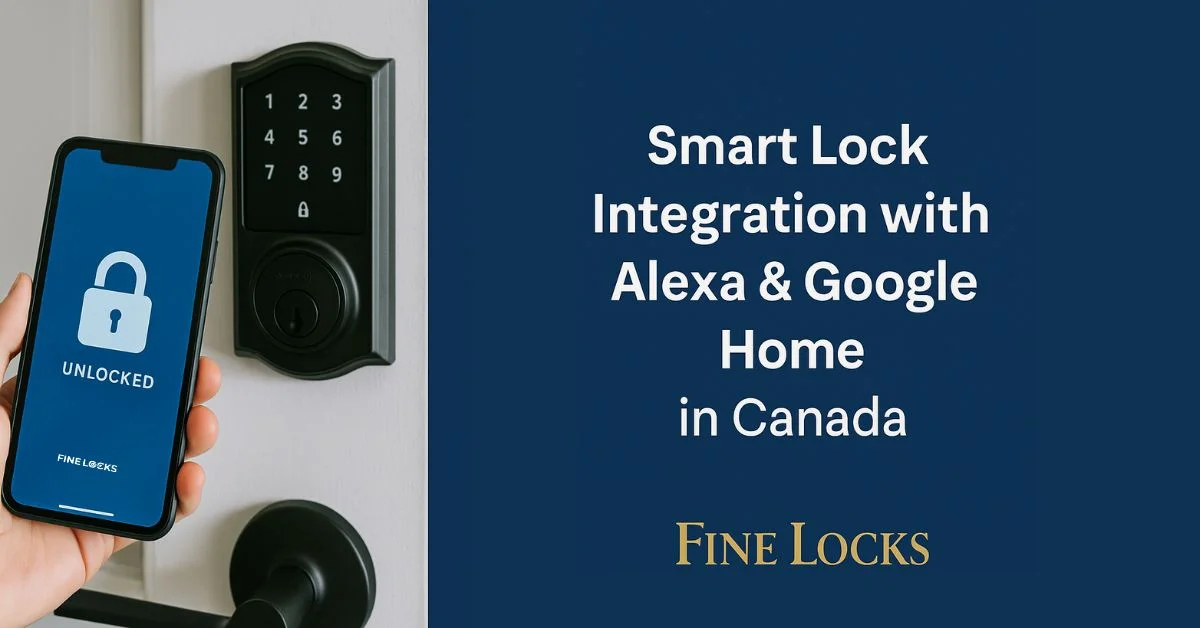 Smart Lock with Alexa and Google Home Smart Lock with Alexa and Google Home