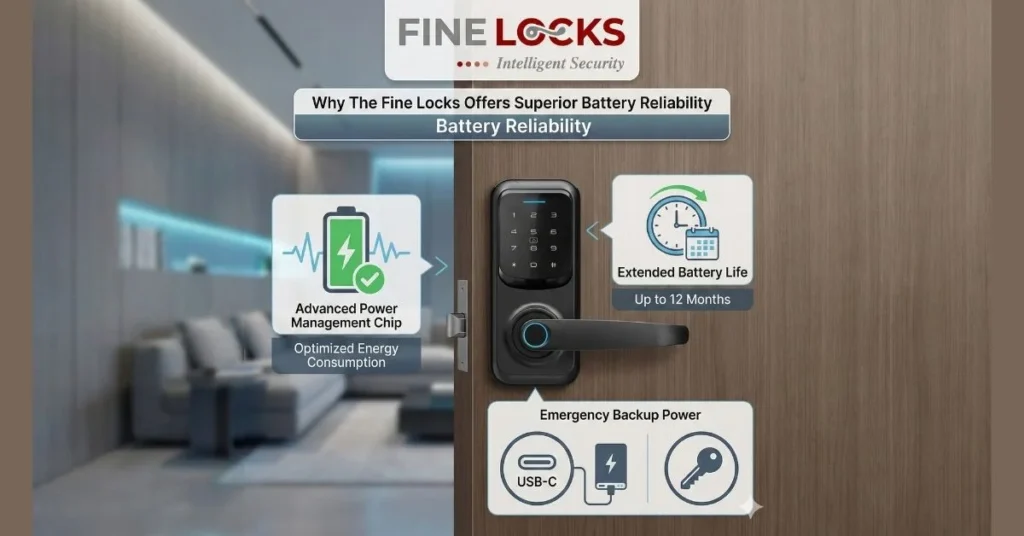 smart lock dead battery